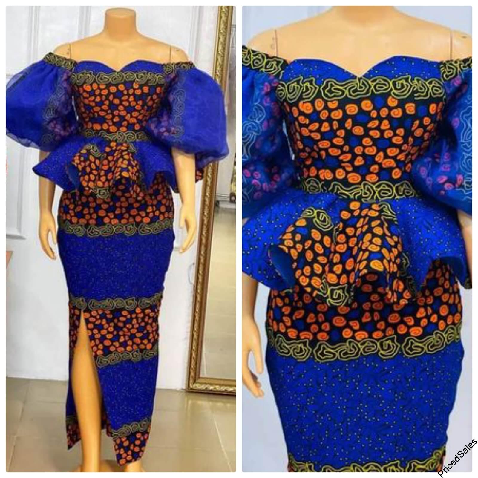 Latest Ankara Skirt and Blouse styles for ladies 2023