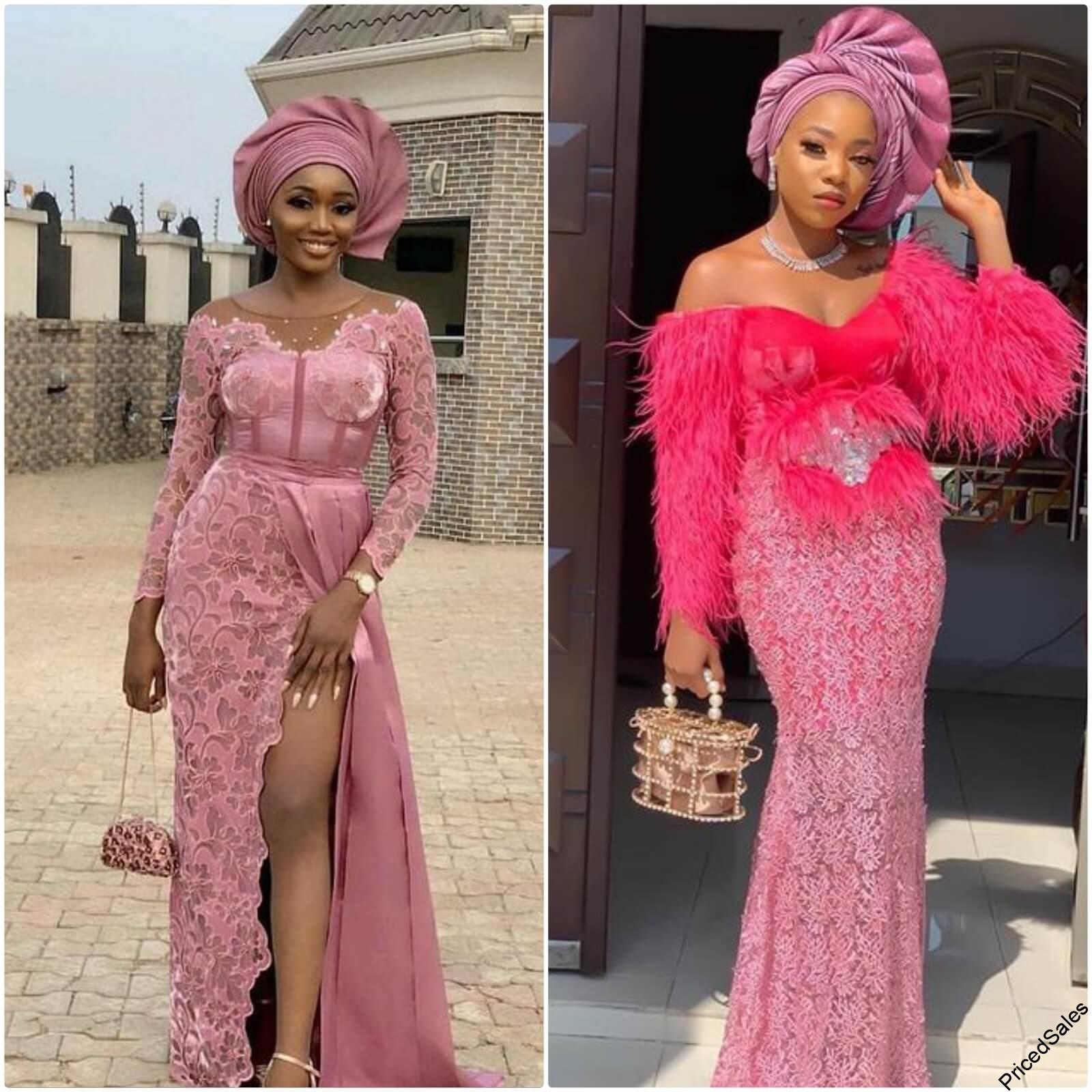 81 New Beautiful Lace Gown Styles For 2022 Thrivenaija Nigerian Lace